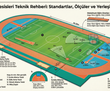 Spor Tesislerinin Mimarı: Atletizm Pistlerinden Futbol Sahalarına Kapsamlı Bir Rehber