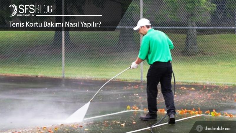 Akrilik Tenis Kortu Bakımı